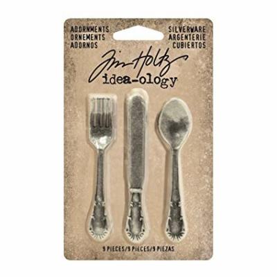 Idea-ology Tim Holtz - Adornments Silverware